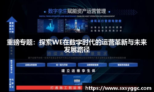 重磅专题：探索WE在数字时代的运营革新与未来发展路径