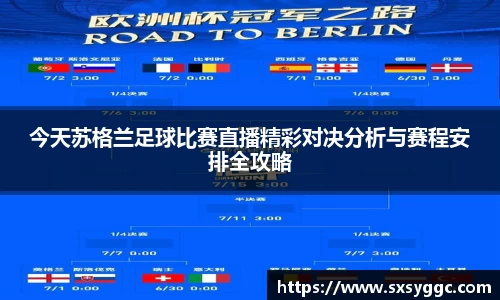今天苏格兰足球比赛直播精彩对决分析与赛程安排全攻略