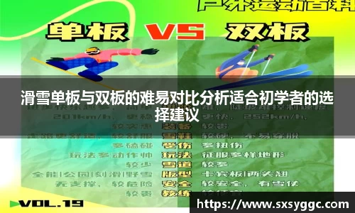 滑雪单板与双板的难易对比分析适合初学者的选择建议